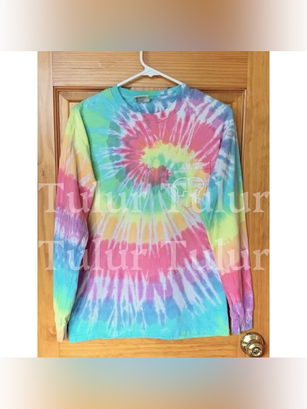 Ivory Ella Rainbow Tie Dye Swirl Long Sleeve S